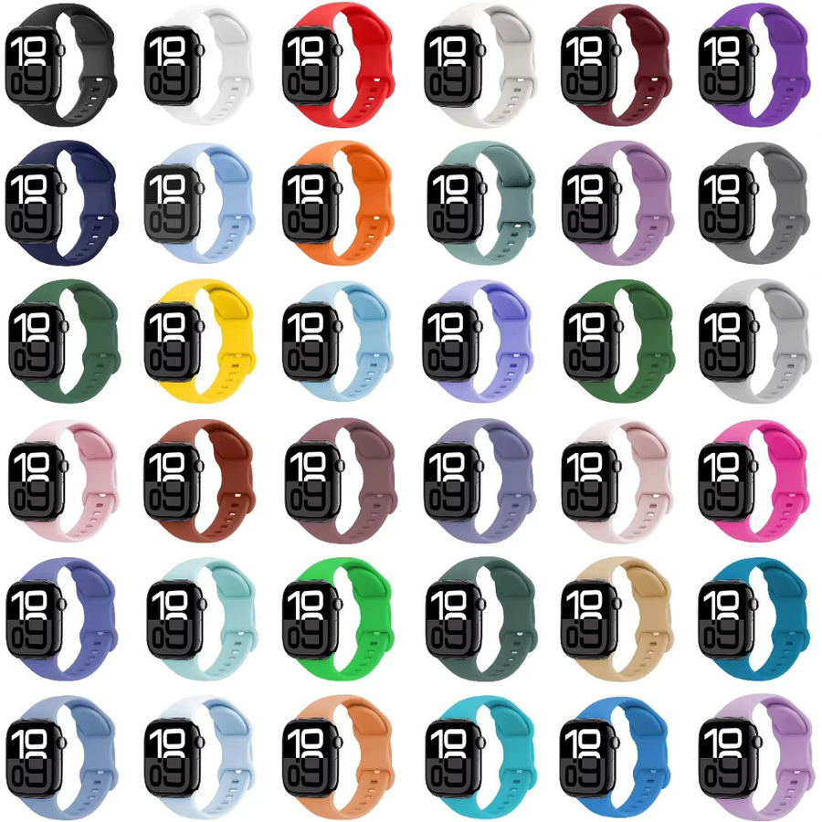 Uhrenarmband Silikon, Bunt, Unisex - Bild 3