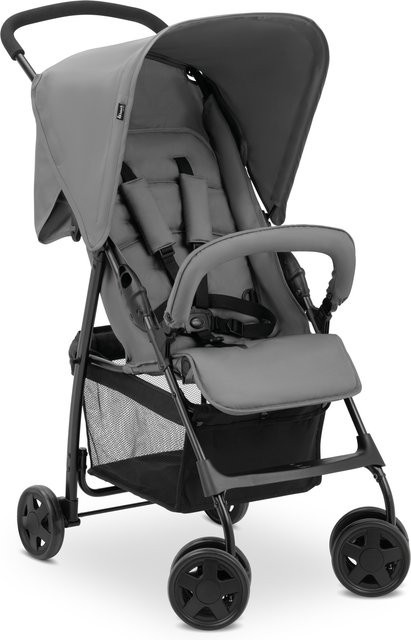 Hauck Travel Buggy Sport in Grau mit Federung und schwenkbaren Rädern - Bild 1
