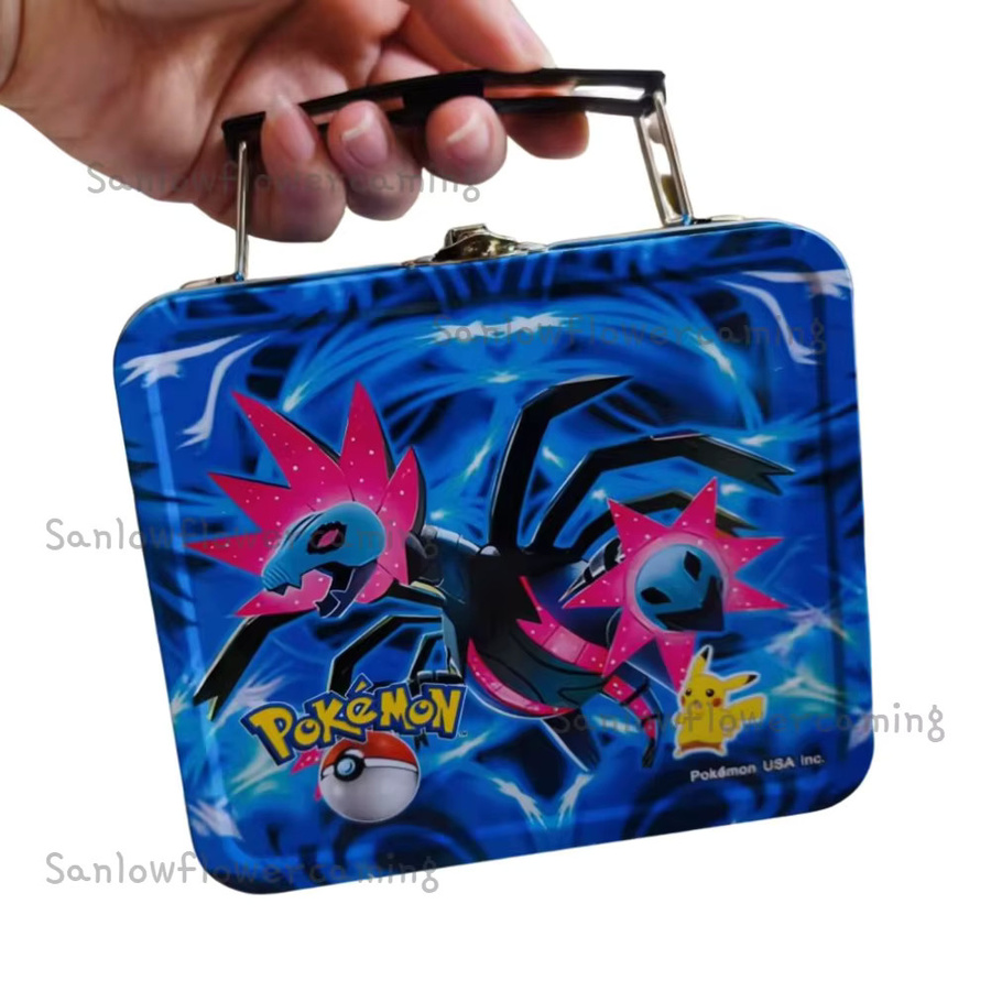 Bandai Pokémon Pikachu Kampfspielzeug-Set, 68-teiliges Set, in Blechdose - Bild 3