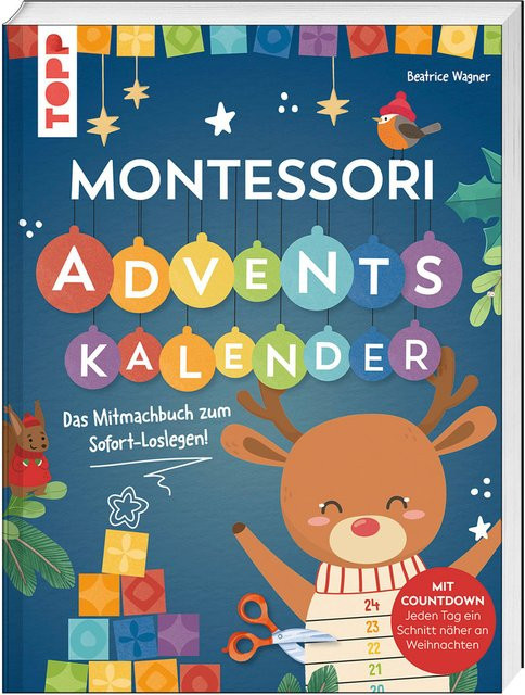 Montessori Adventskalender von Beatrice Wagner, Taschenbuch - Bild 1