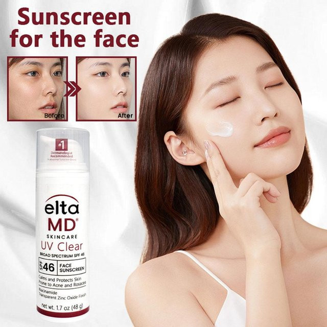 Eltamd Gesichts-Sonnenschutz SPF46, 48 ml, Empfindliche und unreine Haut - Bild 1