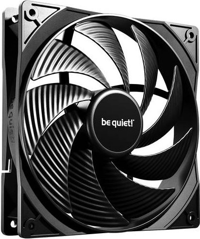 be quiet! Pure Wings 3 PWM Gehäuselüfter Schwarz B/H/T: 14,0 x 2,5 x 14,0 cm - Bild 1