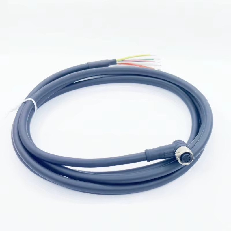 DIVEDEER M8 Luftfahrtstecker Wasserdichter Sensor-Verbinder mit 2 Meter Kabel in Schwarz - Bild 3