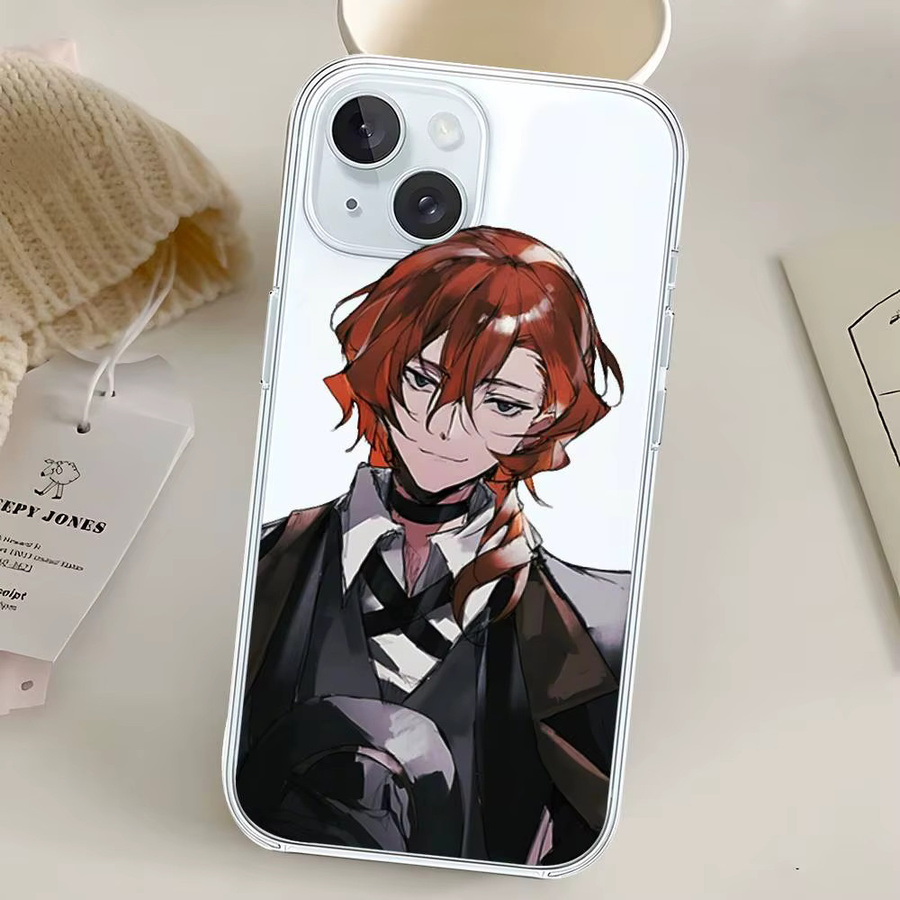 Transparente Chuuya Bungo Stray Dogs Anime Handyhülle für Apple iPhone 17 16 15 14 13 12 11 Pro Max Plus SE 2020 X XR XS Case - Bild 6
