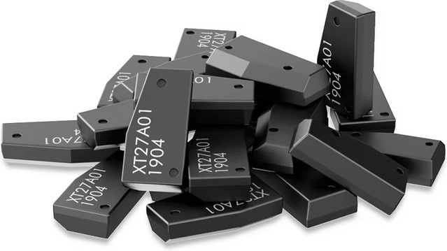 VVDI Super Chip XT27 Transponder für ID46, ID40, ID43, 4D, 8C, 8A, T3, 47 und 8A in Schwarz für VVDI2 und VVDI Key Tool - Bild 1
