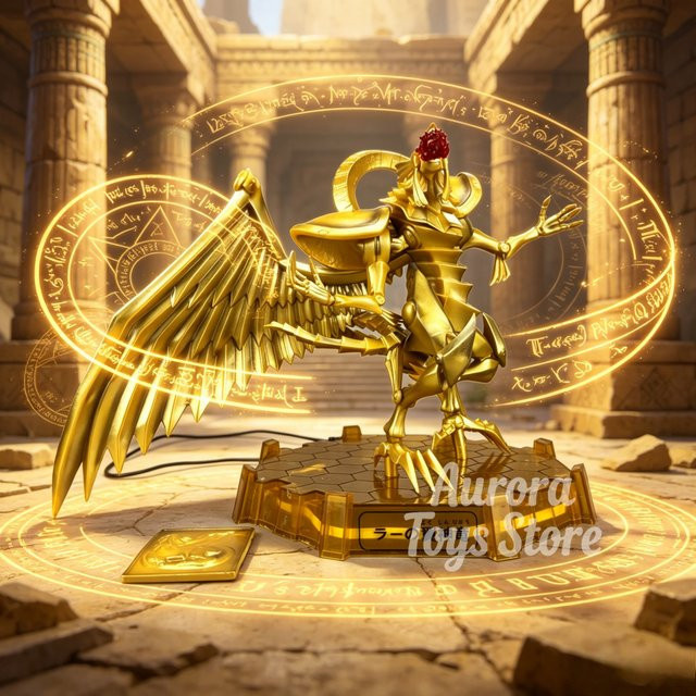 Bandai Yu-Gi-Oh! Der geflügelte Drache von Ra, Actionfigur, Kunststoff - Bild 1