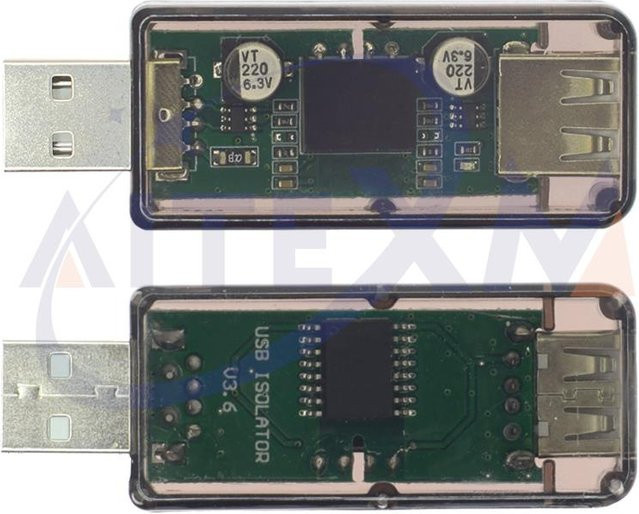 AITEXM ROBOT ADUM3160 Digitaler USB-zu-USB Audio-Leistungsisolator mit 1500 V Isolation und bis zu 12 Mbit/s Datenrate - Bild 1