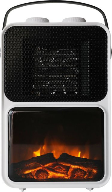 SHX Tragbarer Elektrokamin 1200W SHXFP12MINI in Weiß - Bild 1