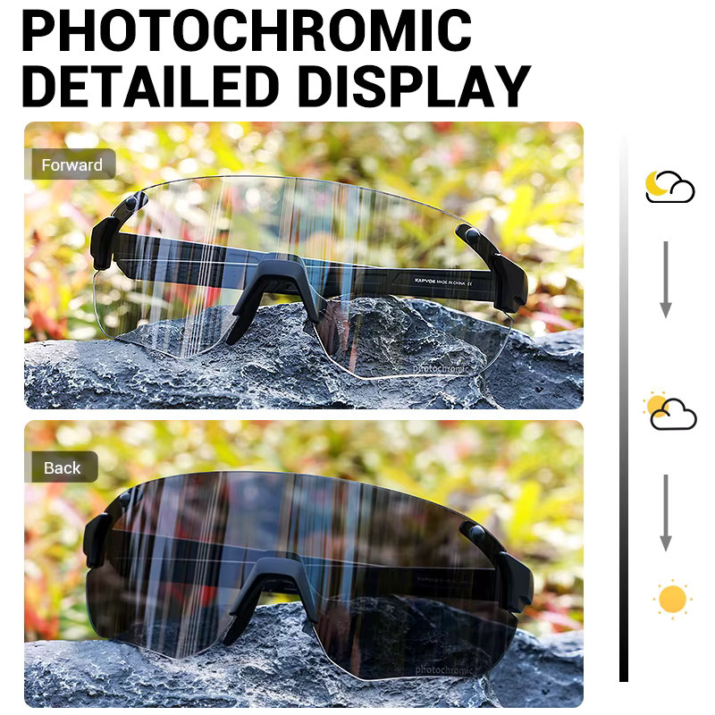 KAPVOE Sportsonnenbrille, UV400 - Bild 2