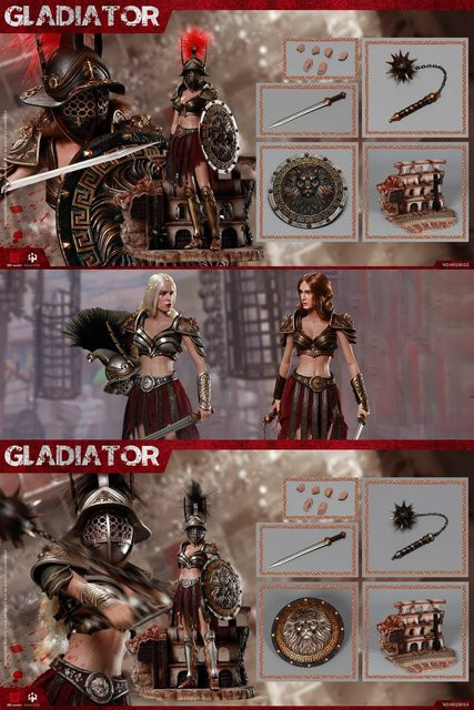 HAOYUTOYS Imperial Legion Weibliche Kriegerin, Actionfiguren, Fantasy - Bild 1