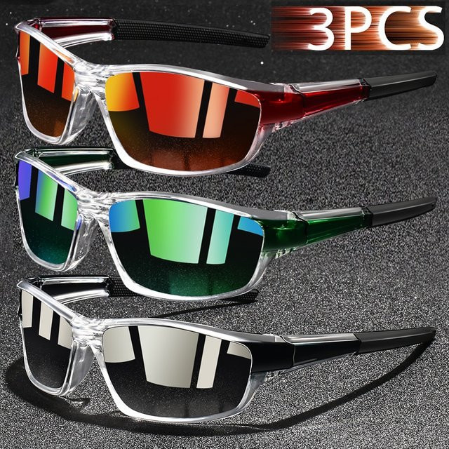 Sportsonnenbrille Vintage, Vollrand, Kunststoff, Unisex - Bild 1