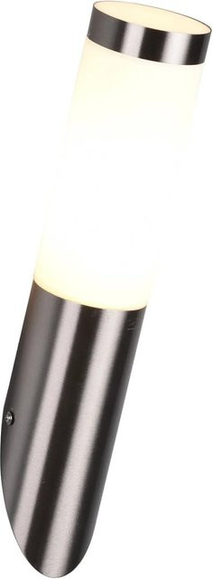Trio LED-Wandleuchte Trioto in Nickel Matt für Außenbereich und Eingangsbereich, B/H/T: 39 x 7,5 x 7,5 cm - Bild 1