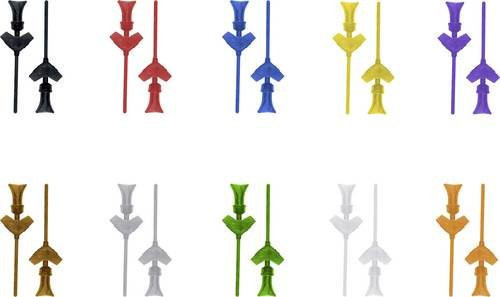 Voltcraft DOV-PP20 Prüfspitzen-Set Steckanschluss 0,64 mm in Multicolour - Bild 1