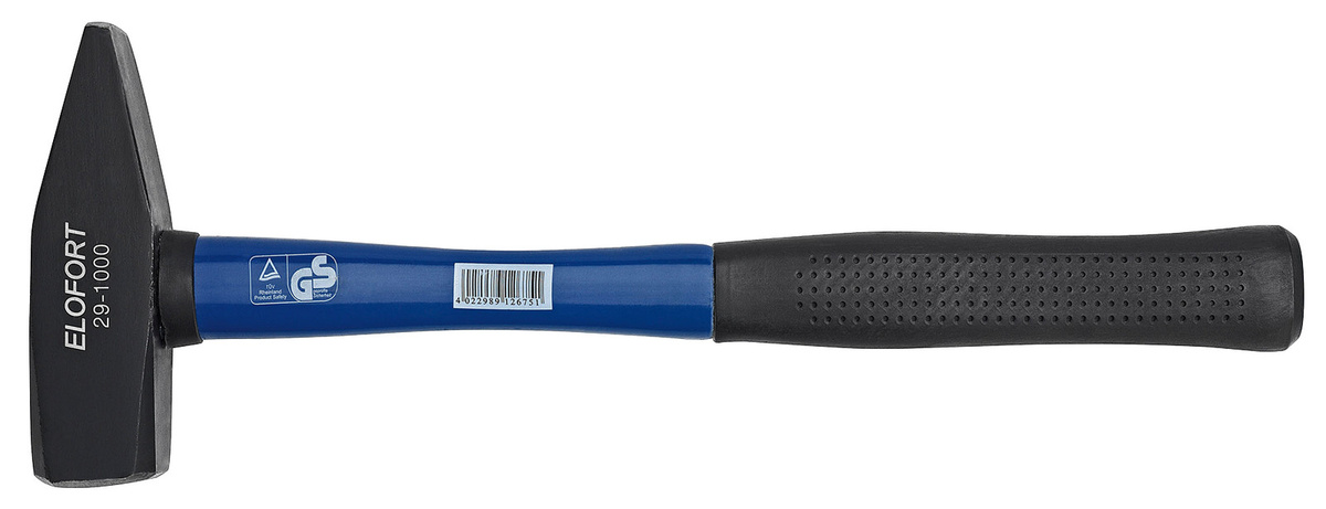 Elofort Schlosserhammer mit Fiberglasstiel in Multicolor ELOFORT 29-300 - Bild 1