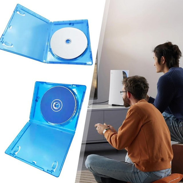Cracked BD-J Boot Disk für PS4 kompatibel mit Firmware 9.00 bis 12.52 inklusive CD-Aufbewahrungsbox in Blau - Bild 1