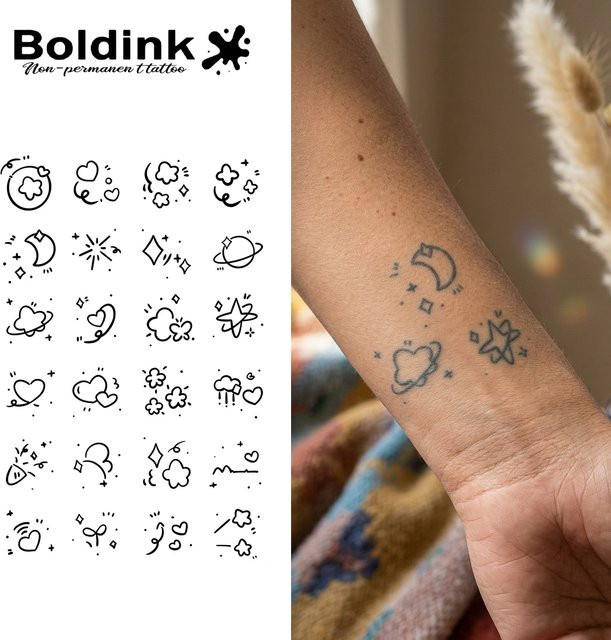 BOLDINK Tattoo-Aufkleber, Unisex - Bild 1