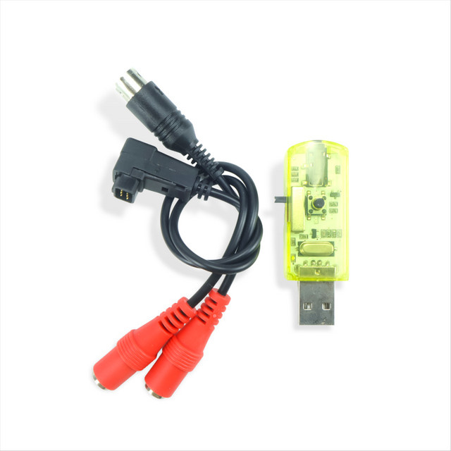 30 in 1 RC USB Flugsimulator für Hubschrauber, Quadcopter, Flugzeuge und FPV inklusive Kabeln, kompatibel mit Phoenix 5.0 und Aerofly XTR-VR - Bild 1