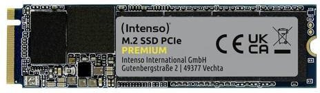 Intenso Premium Interne M.2 NVMe PCIe SSD 250 GB Schwarz - Bild 1