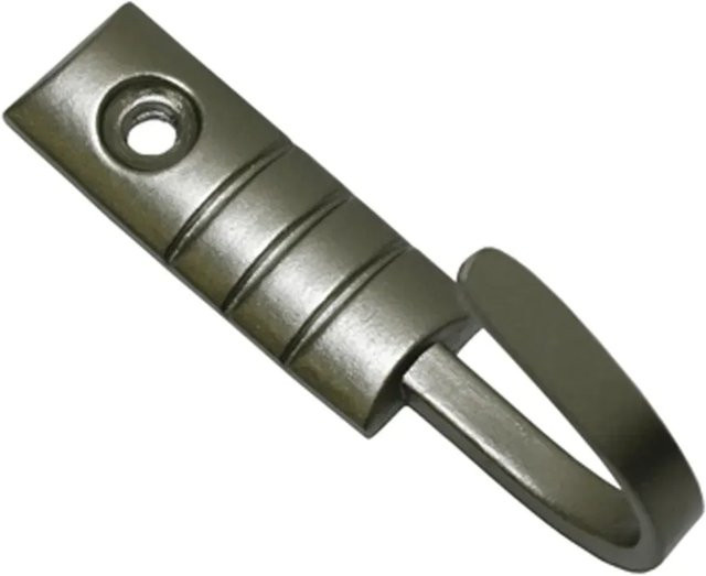Gardinia Raffhaken Geo in Silber-Matt aus Metall - Bild 1