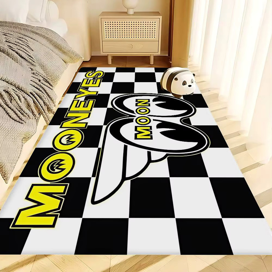 Mooneyes Fußmatte mit Streifen-Design in Multicolour, rutschfest und wasserabsorbierend, B/T: 60 x 40 cm - Bild 4