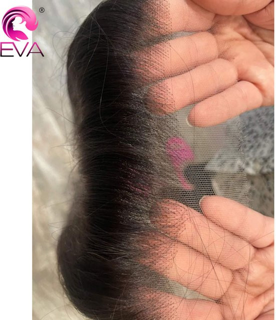 Eva Hair HD-Spitzenfront Echthaar Perücke, 13 x 6, vorgezupft - Bild 1