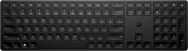 HP 450 Programmierbare Wireless-Tastatur, Mechanische Switches, QWERTY, Schwarz (4R184AA) - Bild 1