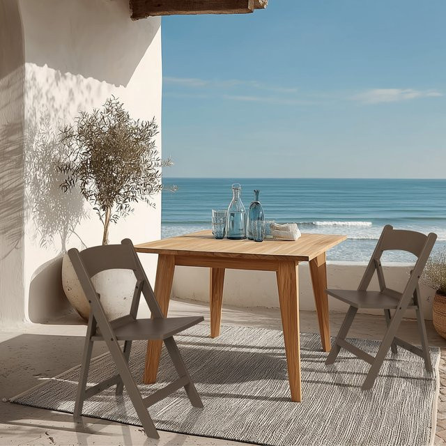 hjh LIVING Outdoor Stuhl TRAVANO aus Kunststoff und Polypropylen - Bild 1