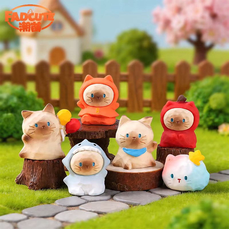 Bandai Cartoon-Katzen-Actionfiguren, 6-teiliges Set - Bild 2