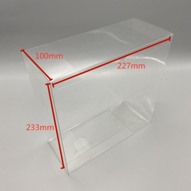 xunbeifang Kunststoffabdeckung Schutzkasten für PS Classic und PS1Mini Retro Spielkonsole, transparent - Bild 1