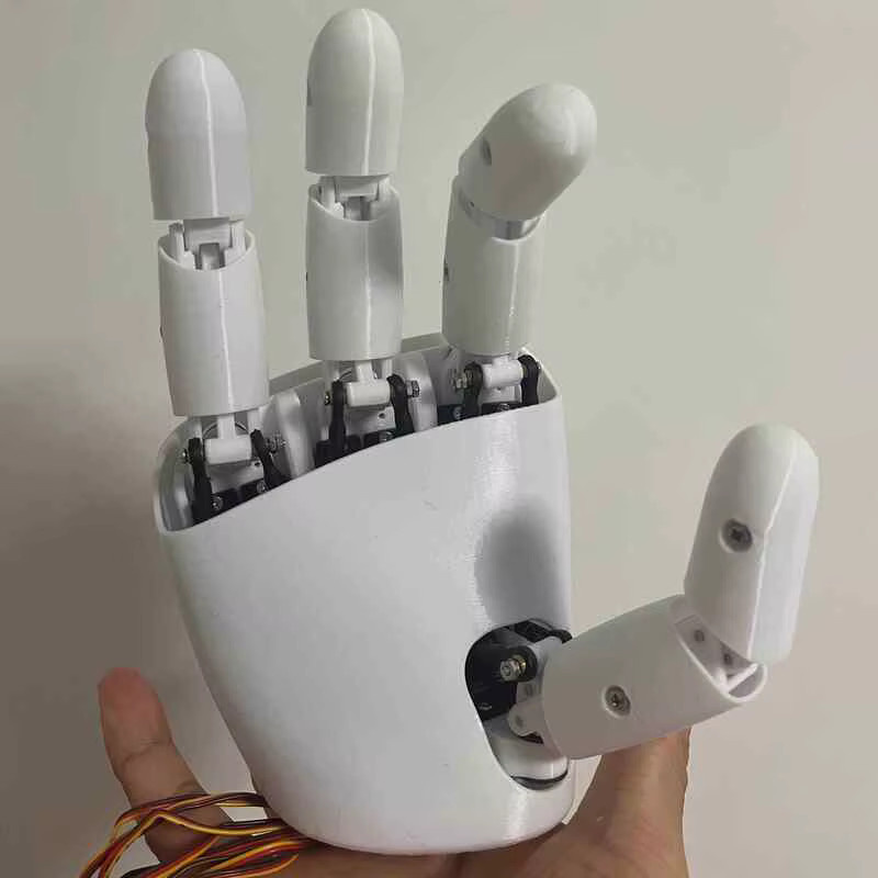 YoufangSmart 8 DOF 3D-gedruckter Roboter, Roboter-Kit, Weiß, Kunststoff - Bild 2