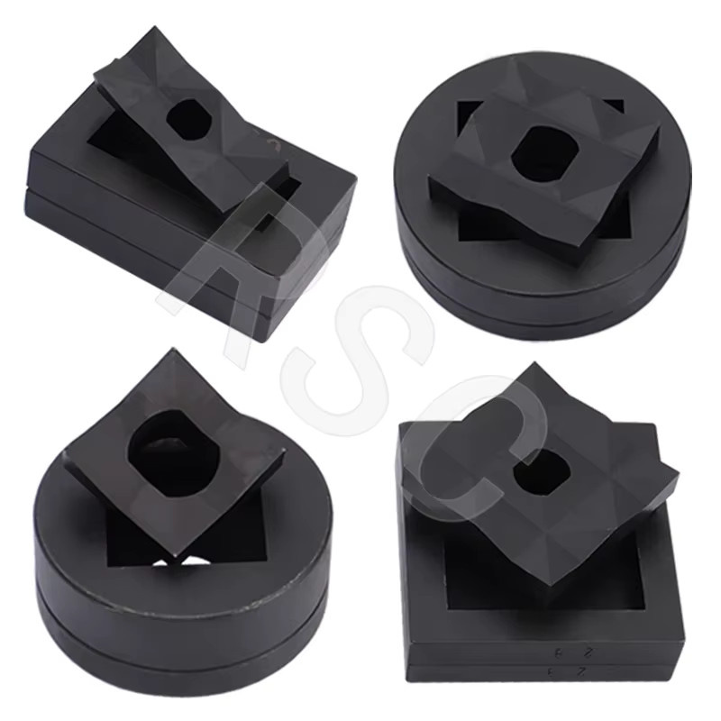Hydraulische Stanzform SYK-8A/SYK-8B/SYK-15 für rechteckige und quadratische Lochungen in Schwarz - Bild 3
