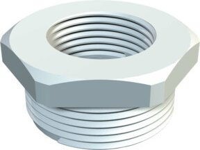 OBO Bettermann Reduktion Isolierring M20-16 PA in Silber - Bild 1