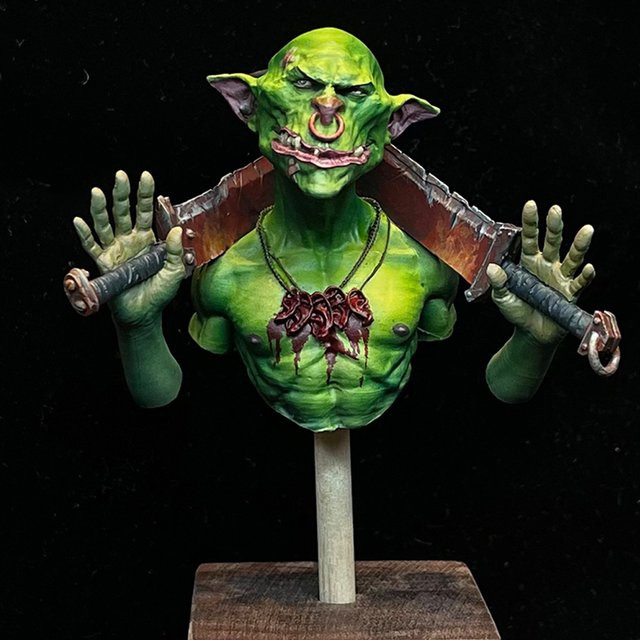 Noghx Hell-Elf Resin-Modellfigur als unbemalter Bausatz im Maßstab 1:12 - Bild 1