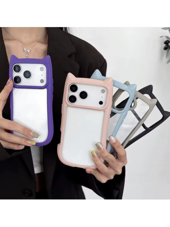 Kardeem 3D Schutzhülle für iPhone 17 Pro Max transparent aus PC und TPU - Bild 6