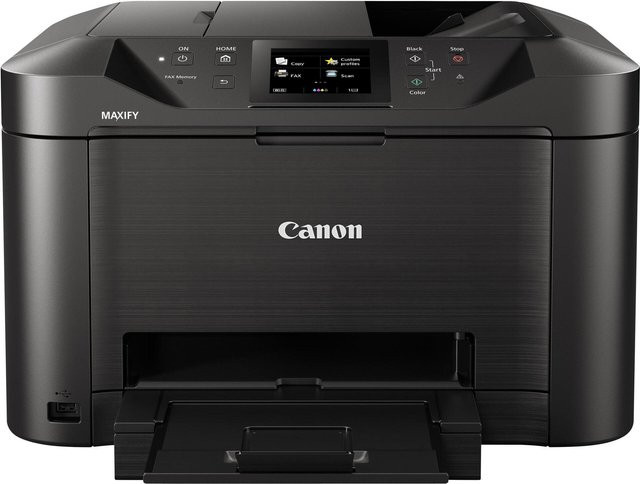 Canon MAXIFY MB5150 Multifunktionsdrucker Tintenstrahl Farbe Schwarz mit Drucken, Scannen, Kopieren, Fax, LAN, WLAN und USB - Bild 2