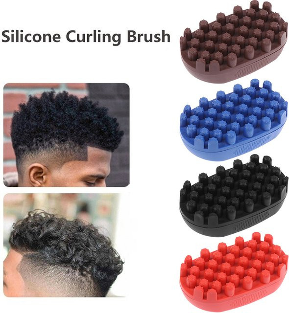 JCSYFAC Haar Pinsel Schwamm für Twist und Afro Curls, Unisex - Bild 1