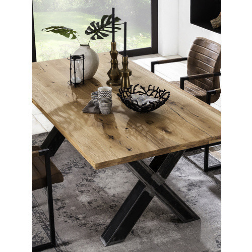 SIT Tisch TABLES & CO aus Holz in Wild Oak Braun, Höhe: 75 cm, Tiefe: 100 cm - Bild 2