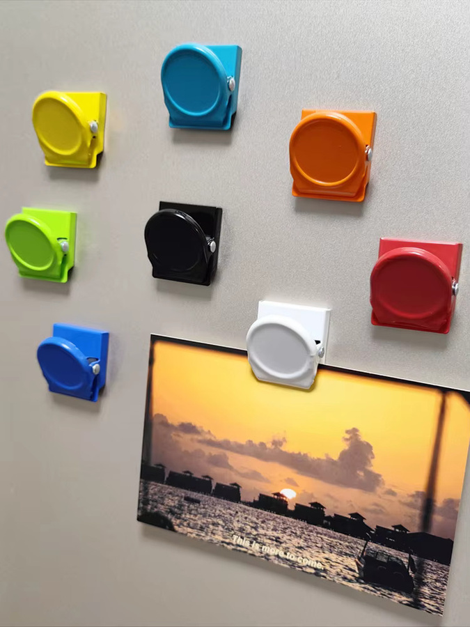 GQHOME 5-teiliges Set magnetische Büroklammern und Kühlschrankmagnete in Mehrfarbig, multifunktionale Aktenorganisatoren aus Kunststoff - Bild 5