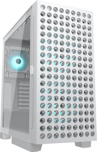 Cougar CGR-5YA2W-RGB PC-Gehäuse in Weiß und Grün - Bild 1