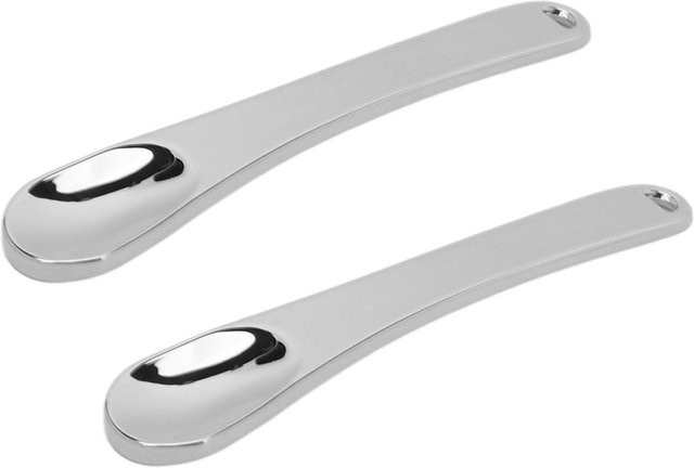 Koogeelife Augencremelöffel Edelstahl, 2 Stück, Unisex, weiß - Bild 1