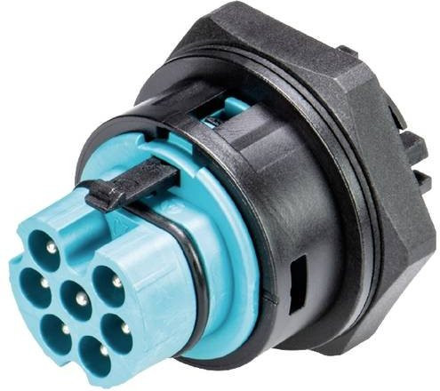 Wieland Electric 96.072.6353.6 Geräteanschluss in Blau und Türkis - Bild 1