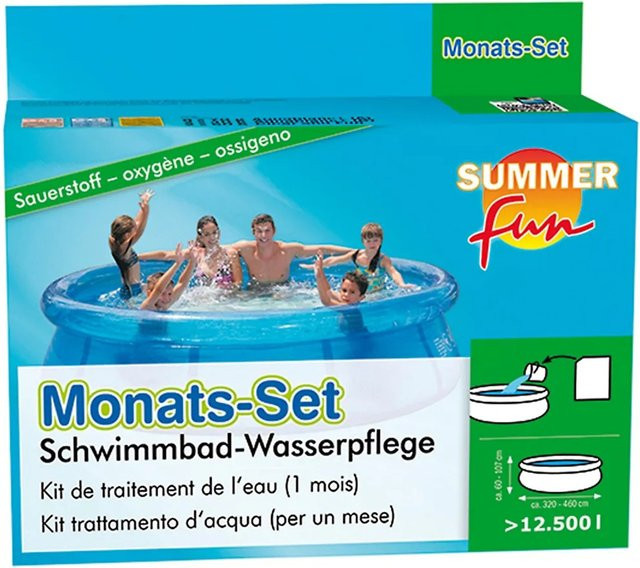 Summer Fun Desinfektions-Monatsset mit Sauerstoff für 12500 g - Bild 1