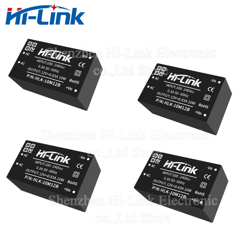 Bibikoo AC-DC Power Modul HLK Mini Isolation Schalter Netzteil 10 W in Schwarz - Bild 2