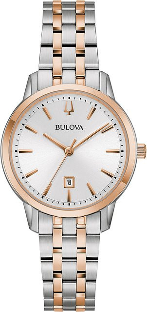 Bulova Armbanduhr Edelstahl, Quarz, 31 mm, Silber, Damen - Bild 1