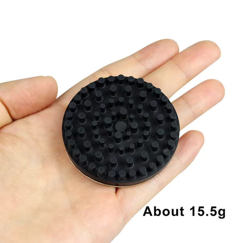 4er-Set Audio Isolator Basis Pads in Schwarz als Vibrationsdämpfer für Plattenspieler, HiFi-Lautsprecher und Verstärker - Bild 2