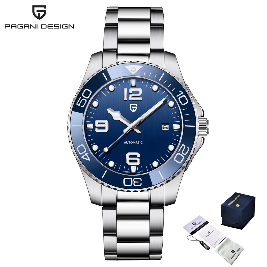 PAGANI Armbanduhr Automatik, Edelstahl, 42 mm, Herren - Bild 6