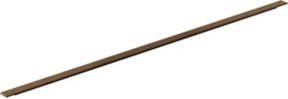 Hettich Designprofil AvanTech YOU in Nussbaum Optik, Farbe Braun, Länge: 500 mm - Bild 1