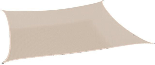 PLATINUM Sonnensegel Coolfit in Altweiß aus Polyethylen, B: 500 cm, H: 1 cm, L: 500 cm - Bild 1