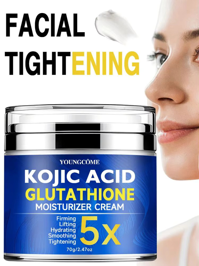 YOUNGCOME Gesichtscreme mit Kojisäure und Glutathion, Reife Haut - Bild 7