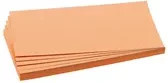 FRANKEN Moderationskarte Rechteck orange 500 Stück - Bild 1